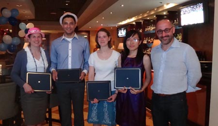 ARVO Award Winnders Cindy Call, Osama Ibrahim, Wendy Kam &amp, Lili Zhang, Javier Belmonte, Shubha Tiwari